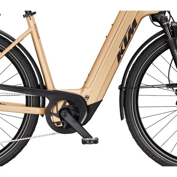 KTM Macina Style 820 elektromos kerékpár (800 Wh, arany szín)