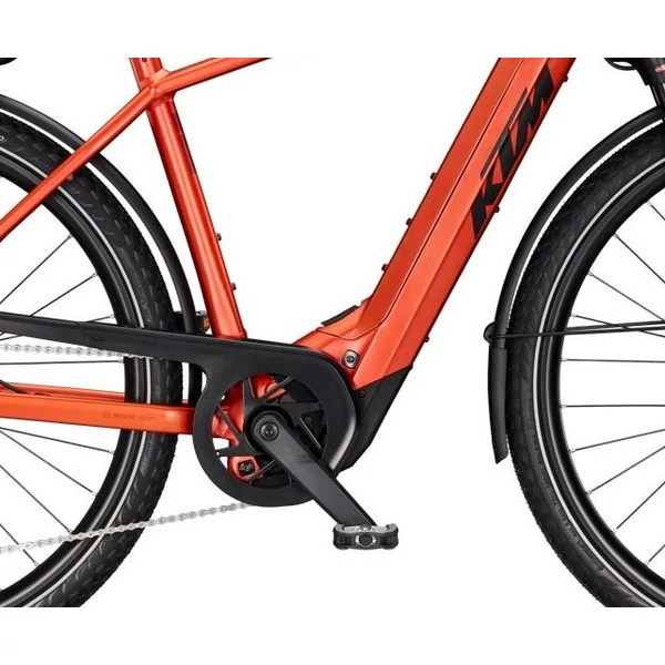 KTM Macina Style 830 elektromos kerékpár (800Wh, narancs szín)