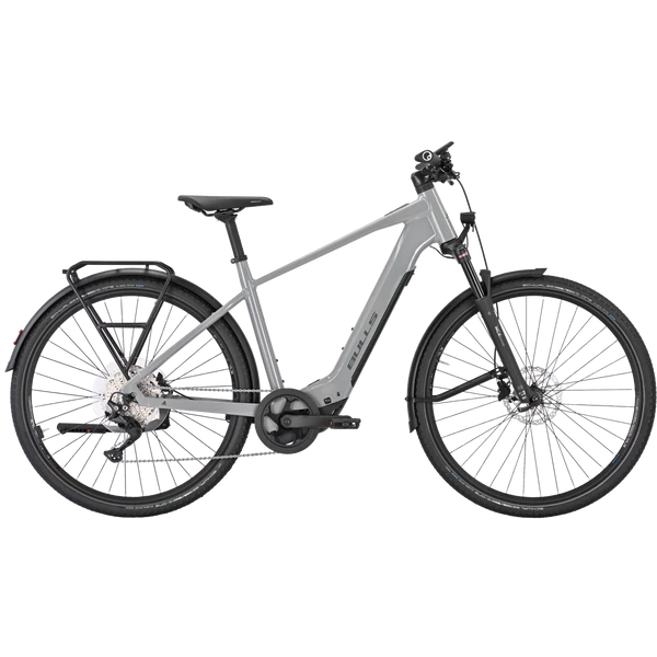BULLS Cross Lite Evo SX 1 elektromos kerékpár férfi vázzal szürke színben