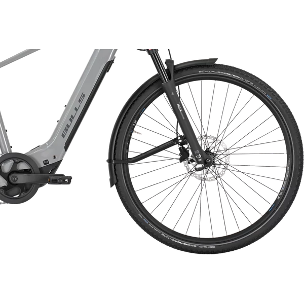 BULLS Cross Lite Evo SX 1 elektromos kerékpár férfi vázzal szürke színben