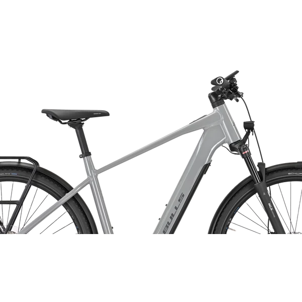 BULLS Cross Lite Evo SX 1 elektromos kerékpár férfi vázzal szürke színben