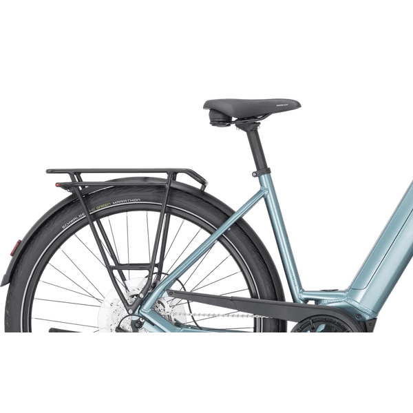 PEGASUS Premio Evo 10 elektromos kerékpár komfort vázzal kék színben