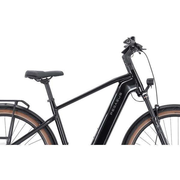Pegasus Premio Evo 12 Lite Auto elektromos kerékpár férfi vázzal fekete színben