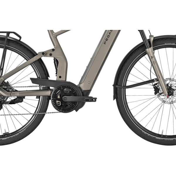 Pegasus Premio Evo FS 10 Lite elektromos kerékpár férfi vázzal szürke színben