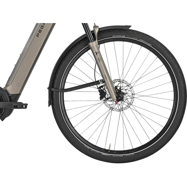 Pegasus Premio Evo FS 10 Lite elektromos kerékpár férfi vázzal szürke színben