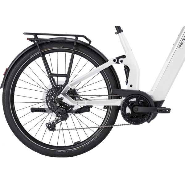Pegasus Premio Evo FS 10 Lite elektromos kerékpár komfort vázzal fehér színben