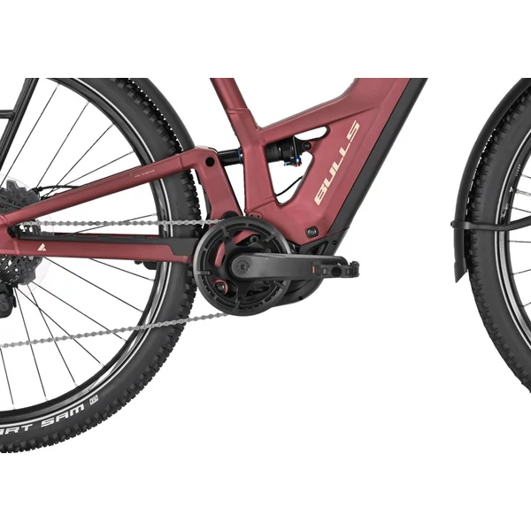 BULLS Iconic EVO FS1 elektromos kerékpár (800Wh, ruby red metallic)