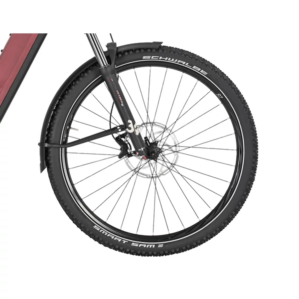 BULLS Iconic EVO FS1 elektromos kerékpár (800Wh, ruby red metallic)