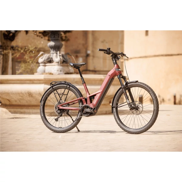 BULLS Iconic EVO FS1 elektromos kerékpár (800Wh, ruby red metallic)