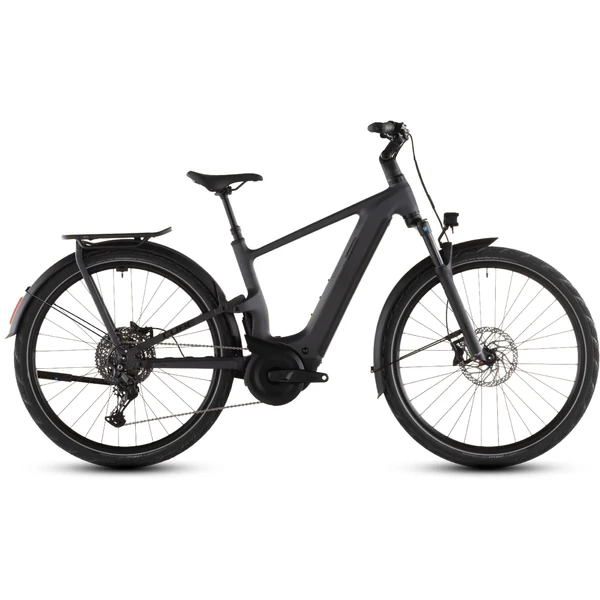 CUBE Kathmandu Hybrid ONE11 HPC Pro elektromos kerékpár férfi vázzal, fekete színben