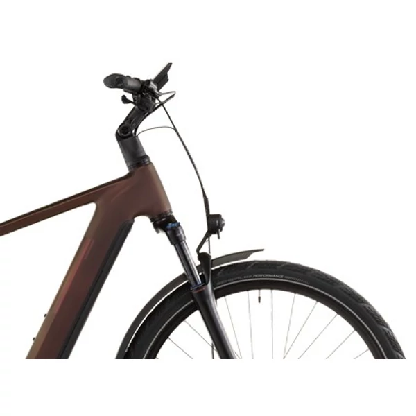 CUBE Kathmandu Hybrid Pro 800 elektromos kerékpár férfi vázzal barna színben