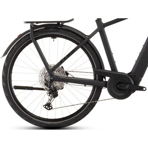 CUBE Kathmandu Hybrid Pro 800 elektromos kerékpár férfi vázzal fekete színben