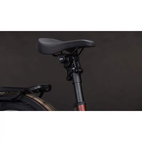 CUBE Kathmandu Hybrid Pro 800 elektromos kerékpár komfort vázzal barna színben