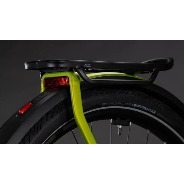 CUBE Kathmandu Hybrid Pro 800 elektromos kerékpár komfort vázzal zöld színben