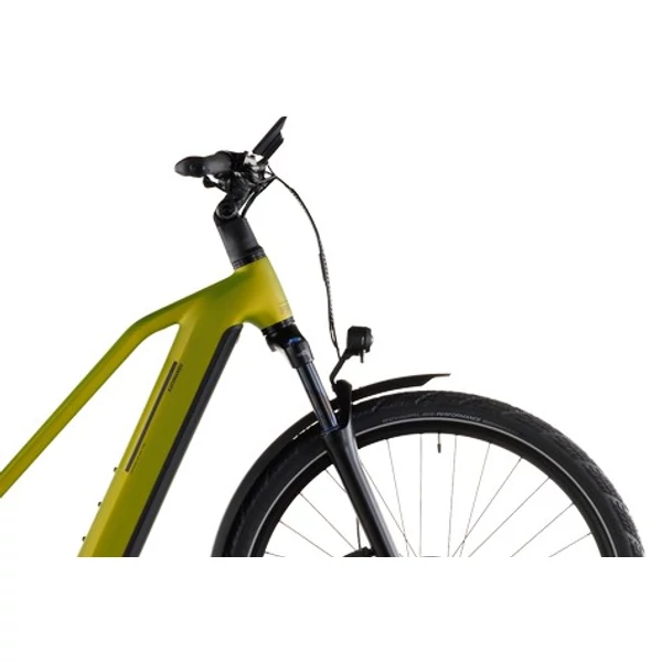 CUBE Kathmandu Hybrid Pro 800 elektromos kerékpár női vázzal zöld színben