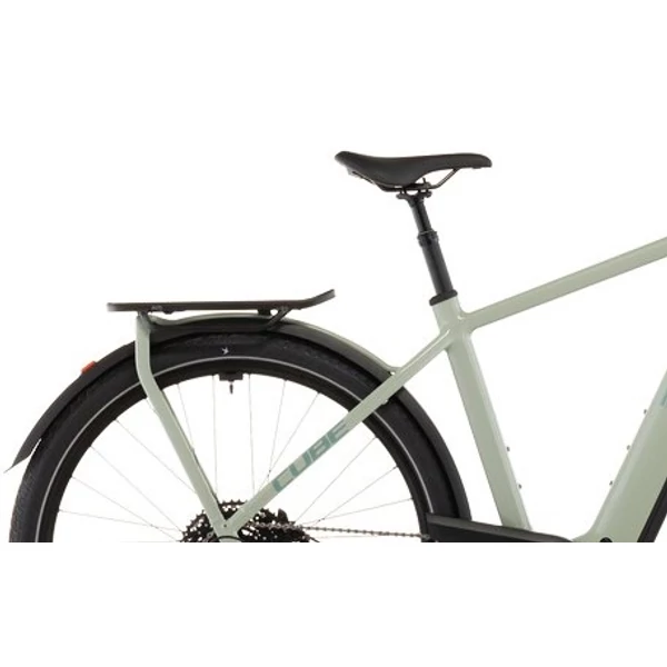 CUBE Kathmandu Hybrid ONE 800 elektromos kerékpár férfi vázzal világoszöld színben