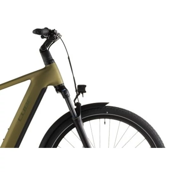 CUBE Touring Hybrid Pro 800 elektromos kerékpár férfi vázzal arany színben