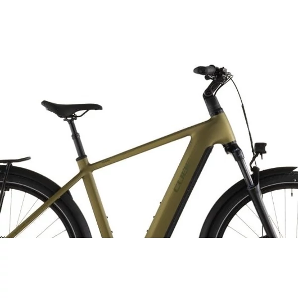 CUBE Touring Hybrid Pro 800 elektromos kerékpár férfi vázzal arany színben