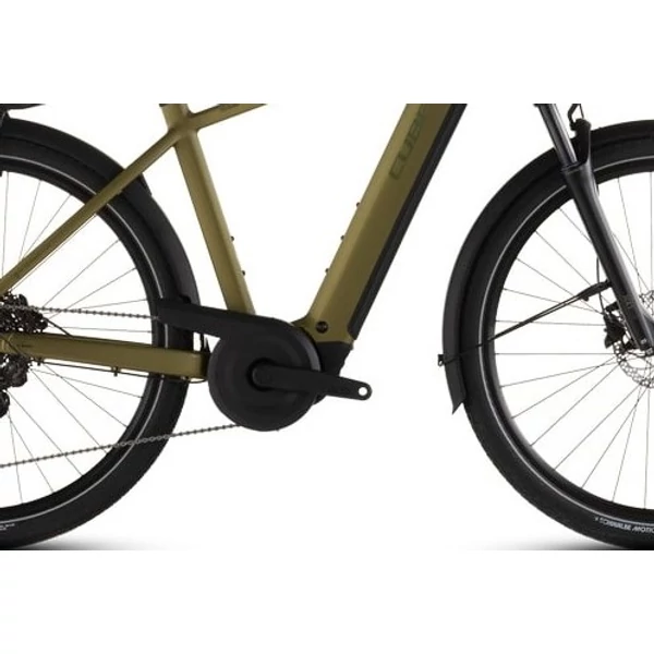 CUBE Touring Hybrid Pro 800 elektromos kerékpár férfi vázzal arany színben