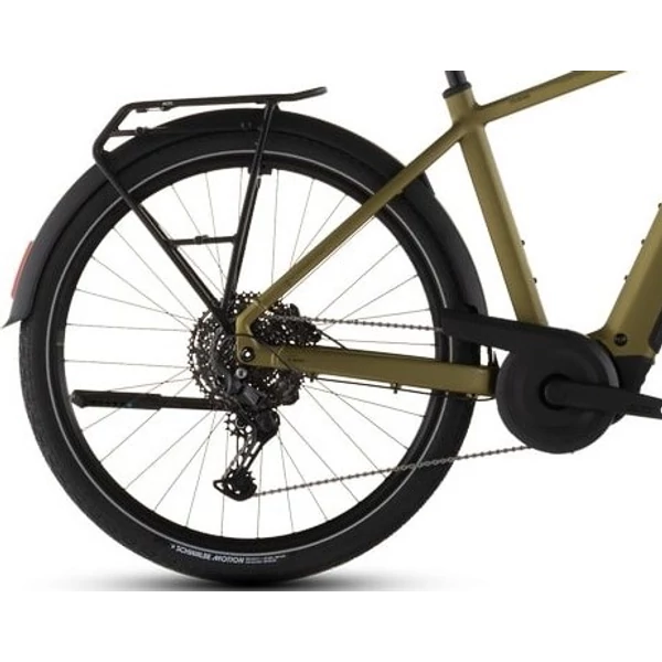 CUBE Touring Hybrid Pro 800 elektromos kerékpár férfi vázzal arany színben