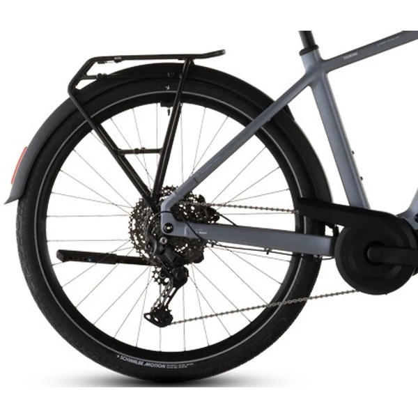CUBE Touring Hybrid Pro 800 elektromos kerékpár férfi vázzal szürke színben