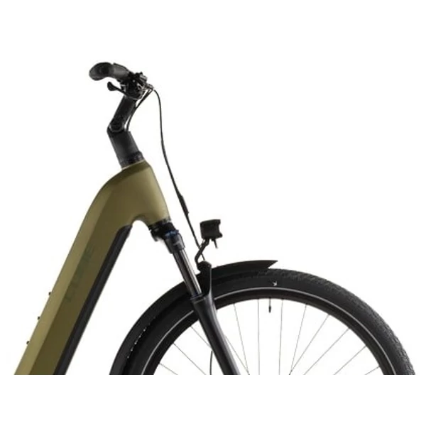CUBE Touring Hybrid Pro 800 elektromos kerékpár komfort vázzal arany színben
