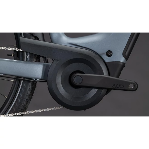 CUBE Touring Hybrid Pro 800 elektromos kerékpár komfort vázzal szürke színben