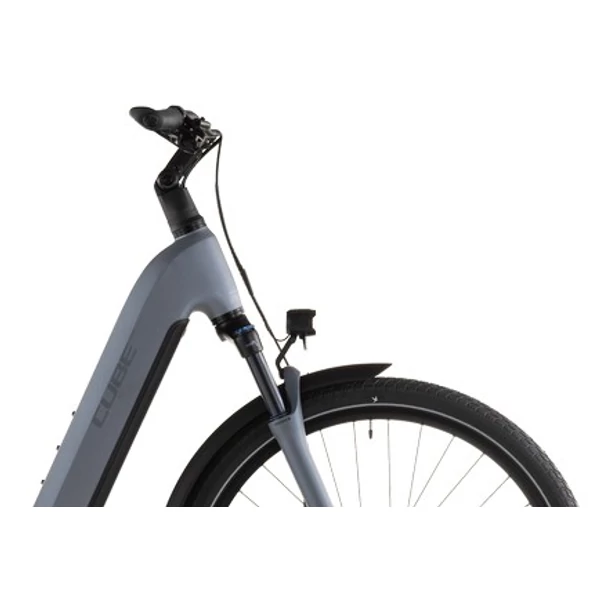 CUBE Touring Hybrid Pro 800 elektromos kerékpár komfort vázzal szürke színben