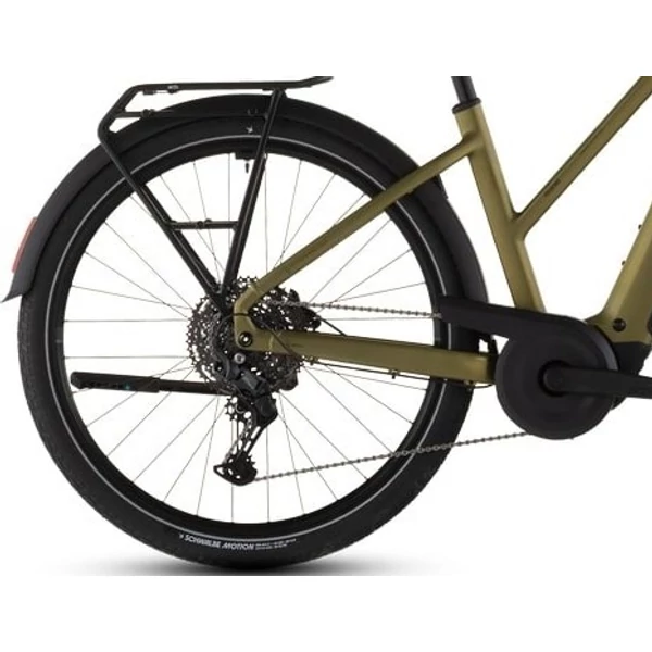 CUBE Touring Hybrid Pro 800 elektromos kerékpár női vázzal arany színben