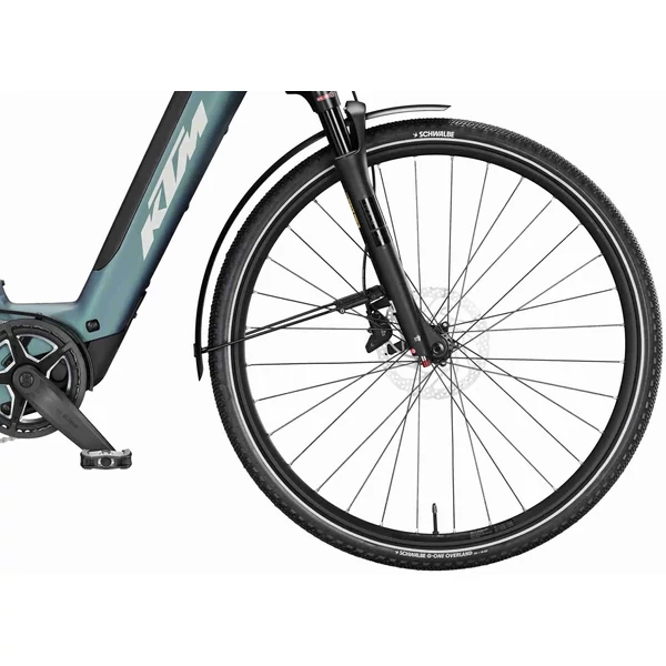 KTM Macina Sport SX 10 elektromos kerékpár komfort vázzal kék színben