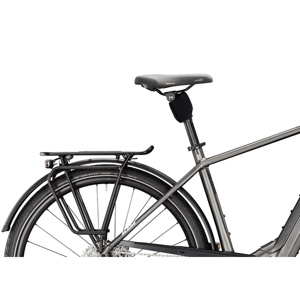 KTM Macina Style 810 elektromos kerékpár szürke színben férfi vázzal