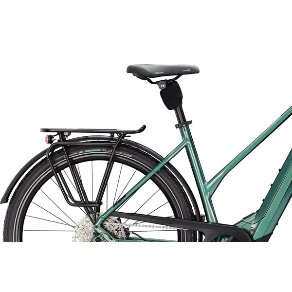 KTM Macina Style 820 elektromos kerékpár zöld színben női vázzal