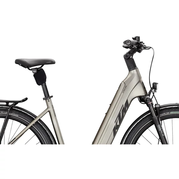 KTM Macina Style 830 elektromos kerékpár komfort vázzal barna színben