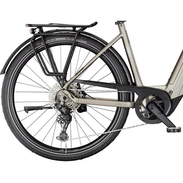 KTM Macina Style 830 elektromos kerékpár komfort vázzal barna színben