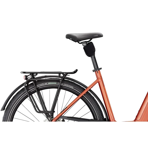 KTM Macina Style 830 elektromos kerékpár komfort vázzal narancs színben
