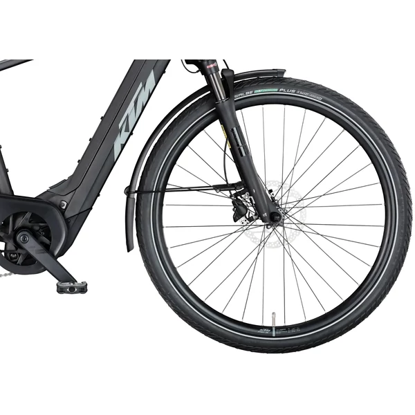 KTM Macina Style 840 elektromos kerékpár férfi vázzal fekete színben