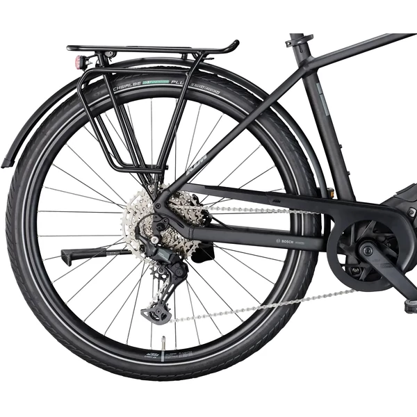 KTM Macina Style 840 elektromos kerékpár férfi vázzal fekete színben