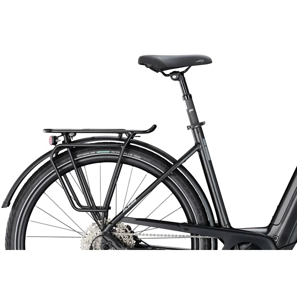 KTM Macina Style 840 elektromos kerékpár komfort vázzal fekete színben