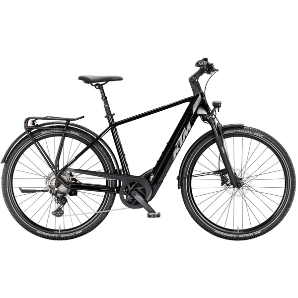 KTM Macina Tour CX 830 elektromos kerékpár férfi vázzal fekete színben