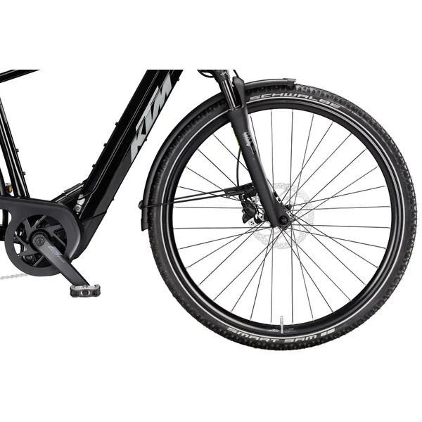 KTM Macina Tour CX 830 elektromos kerékpár férfi vázzal fekete színben