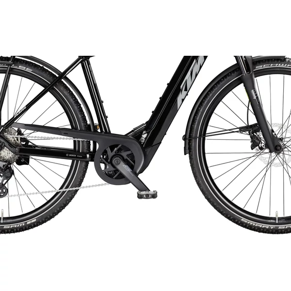 KTM Macina Tour CX 830 elektromos kerékpár férfi vázzal fekete színben