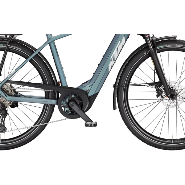 KTM Macina Tour PX 610 elektromos kerékpár férfi vázzal kék színben