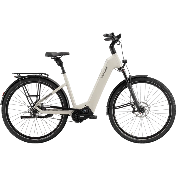 PEGASUS Estremo Evo 12 Lite elektromos kerékpár komfort vázzal szürke színben