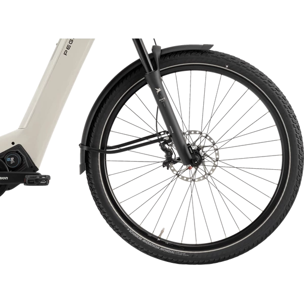 PEGASUS Estremo Evo 12 Lite elektromos kerékpár komfort vázzal szürke színben