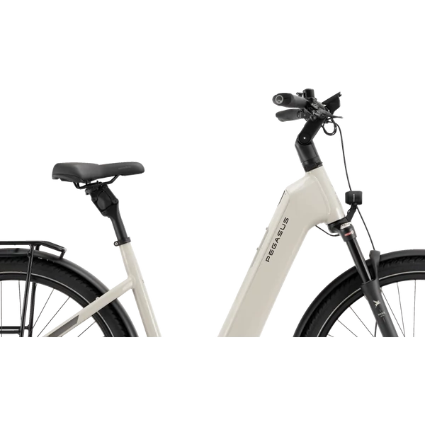 PEGASUS Estremo Evo 12 Lite elektromos kerékpár komfort vázzal szürke színben