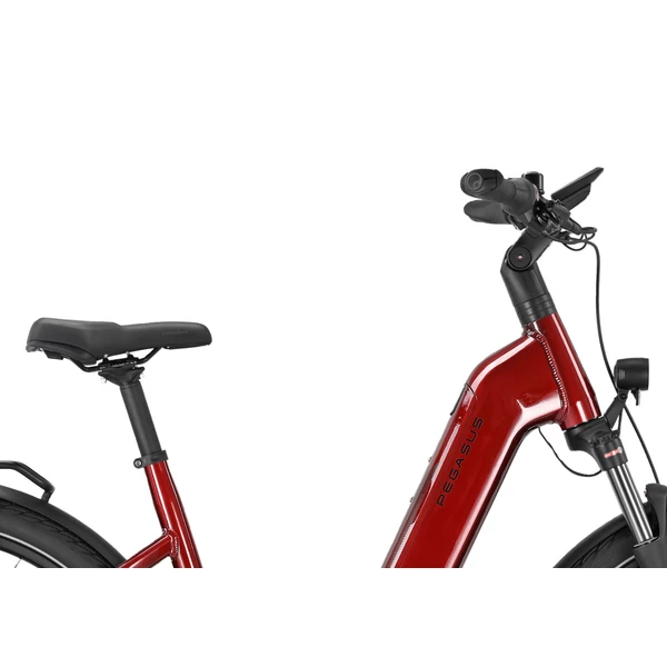 PEGASUS Premio Evo 5F Belt elektromos kerékpár (800Wh, fire red)