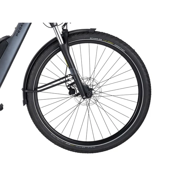 PEGASUS Solero E5F Belt elektromos kerékpár (545Wh, dark chrome silver)