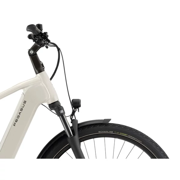 PEGASUS Solero Evo 10 elektromos kerékpár férfi vázzal szürke színben