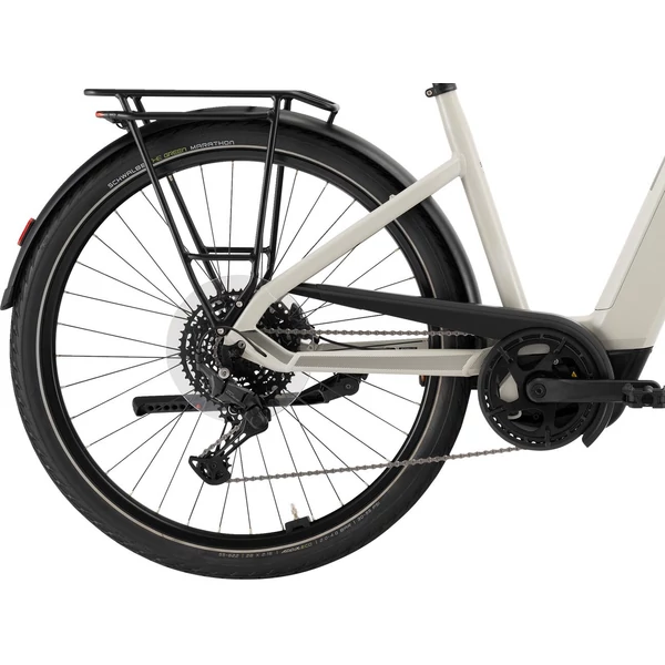 PEGASUS Solero Evo 10 elektromos kerékpár komfort vázzal szürke színben