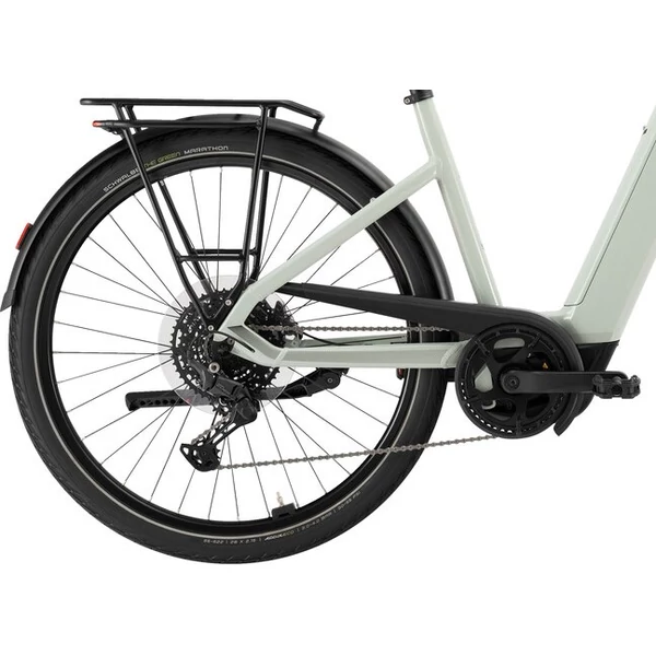 PEGASUS Solero Evo 10 elektromos kerékpár komfort vázzal zsályazöld színben